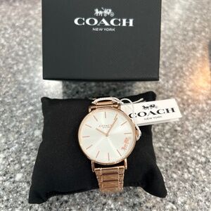Women’s Coach watch- Perry in rose gold